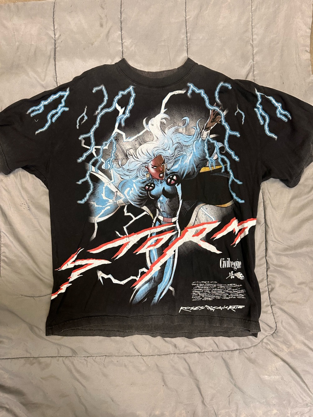 Civil Regime x-men shirt storm